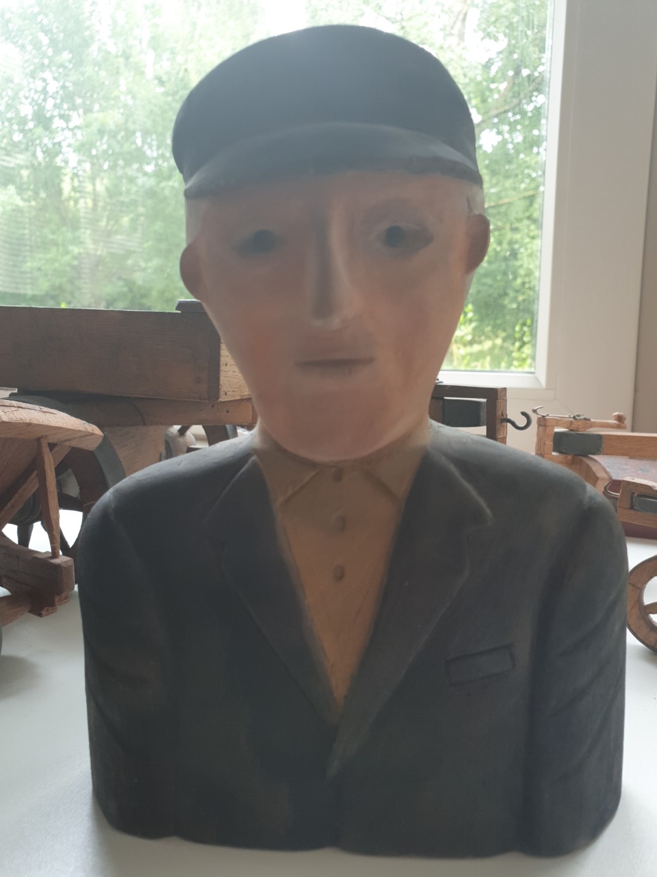 Jan Halbe door pake Atze gemaakt