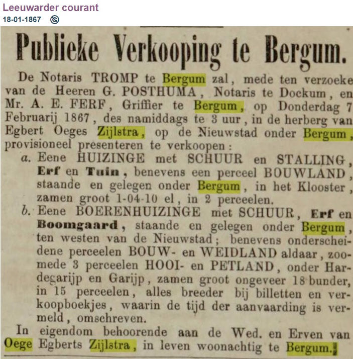 Bergum nieuwstad