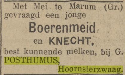 hulp nodig in Mei in Marum (voor verhuizing naar Marum)